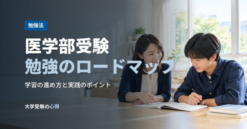 医学部受験勉強のロードマップ